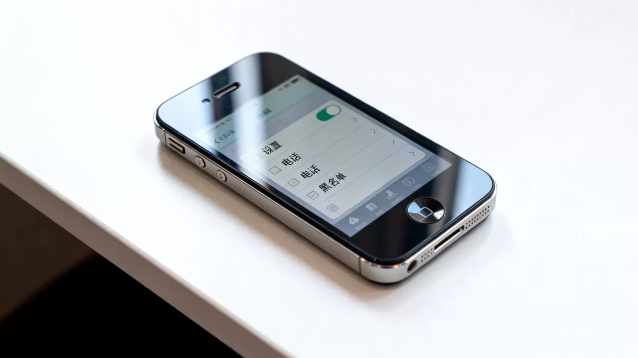 iphone4设置来电黑名单，iphone4如何设置来电黑名单