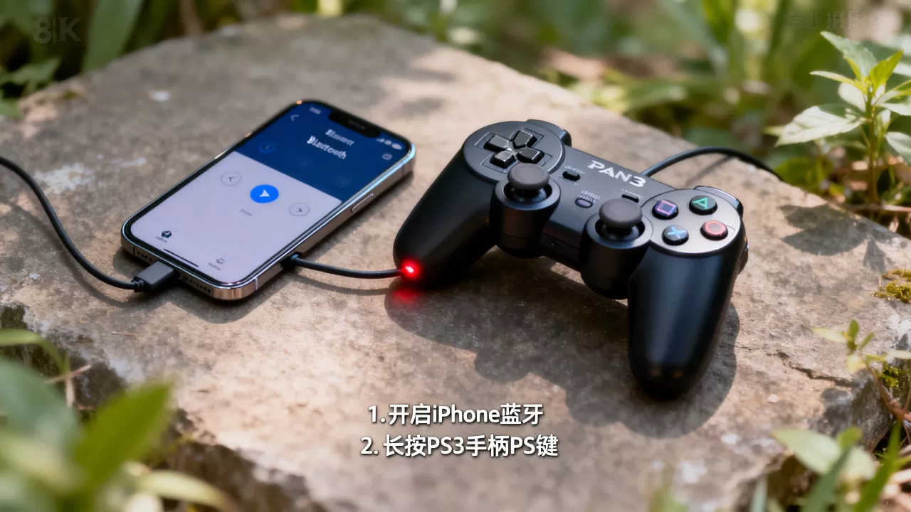 iphone连接ps3手柄，iphone怎么连接ps3手柄