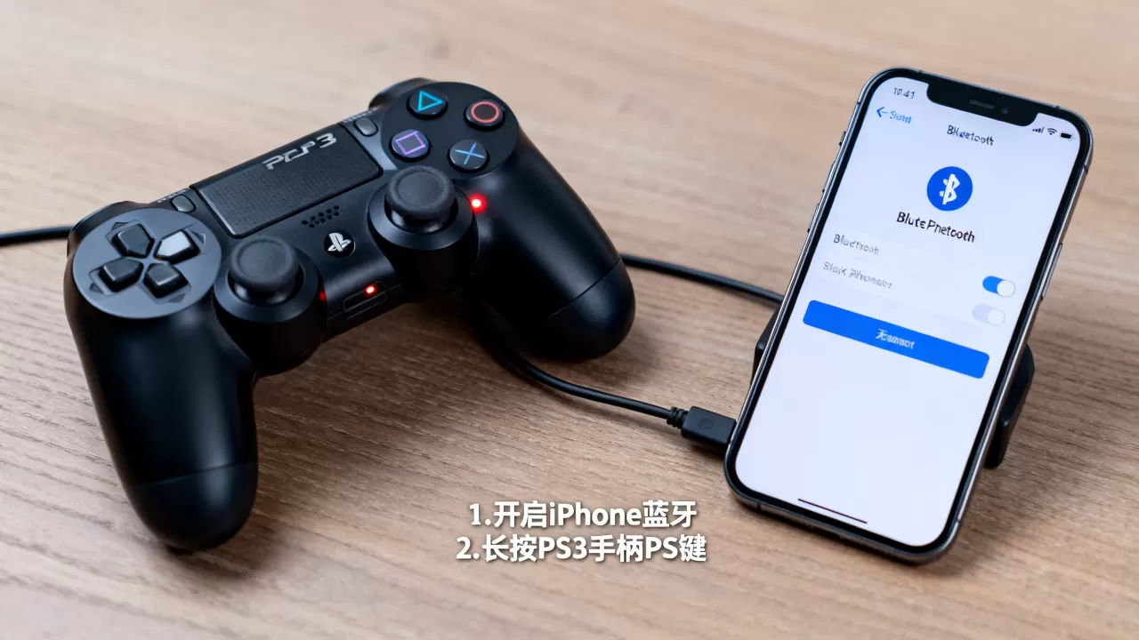 iphone连接ps3手柄，iphone怎么连接ps3手柄