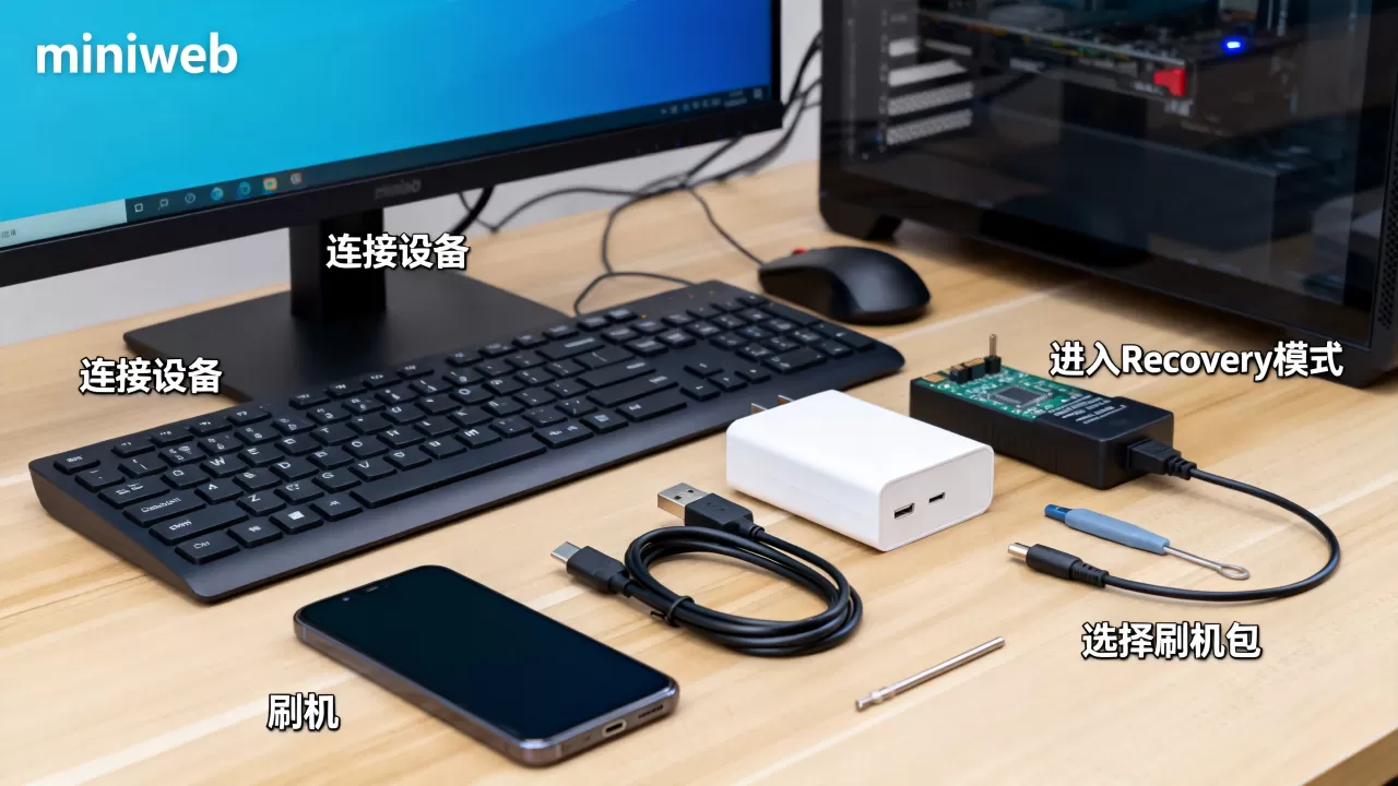 miniweb刷机失败怎么办，miniweb刷机