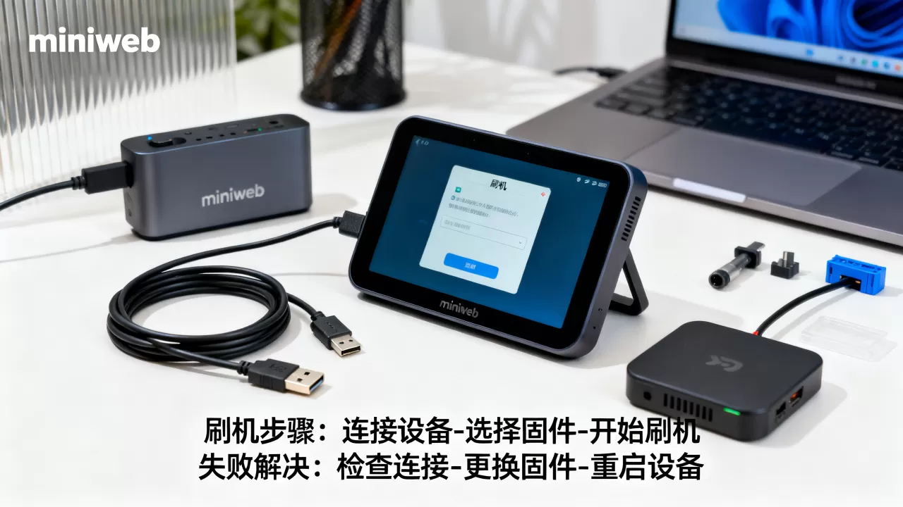 miniweb刷机教程，miniweb刷机失败怎么解决