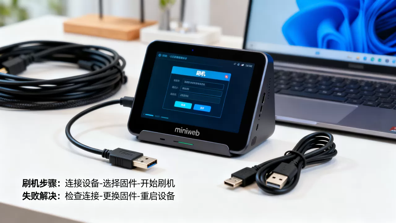 miniweb刷机教程，miniweb刷机失败怎么解决