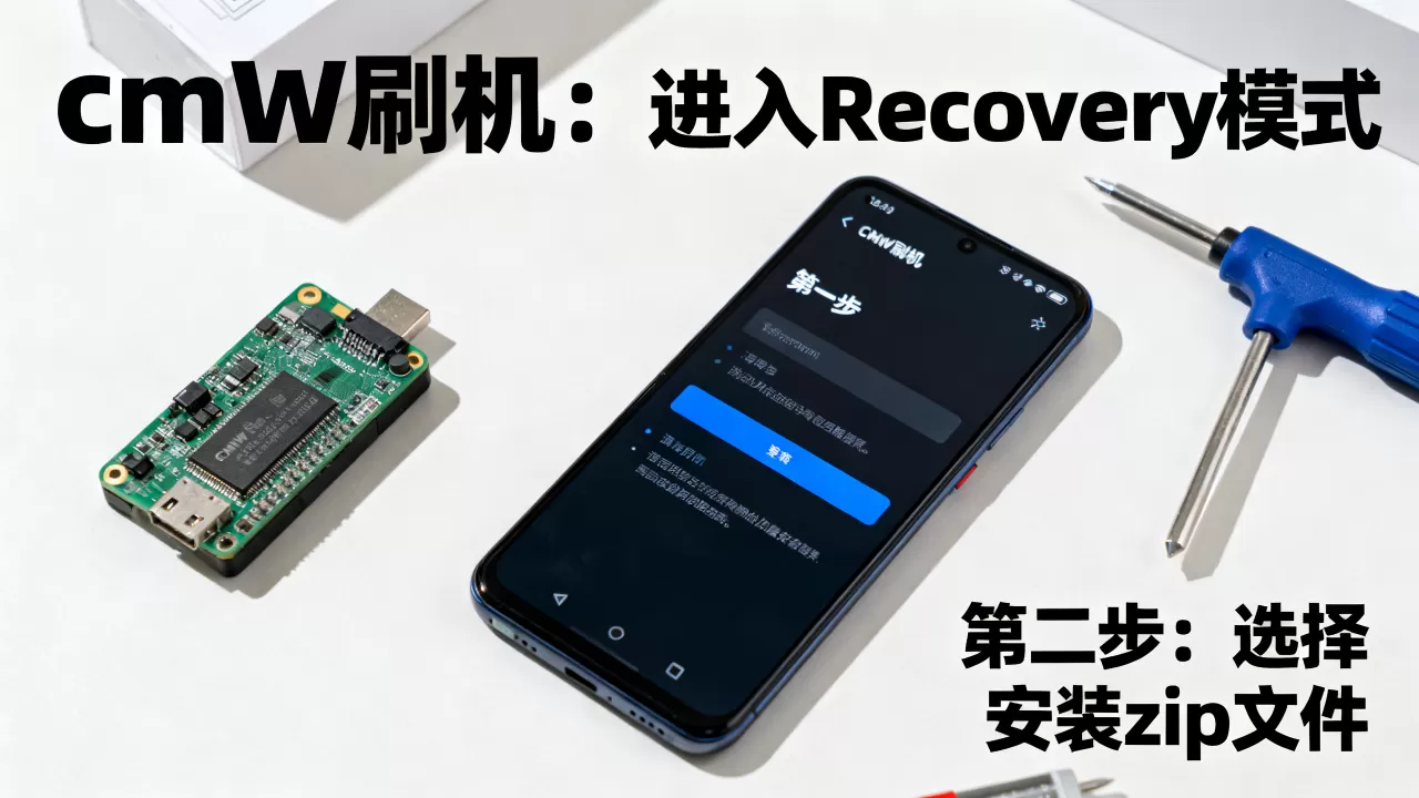 cmw刷机教程，cmw刷机