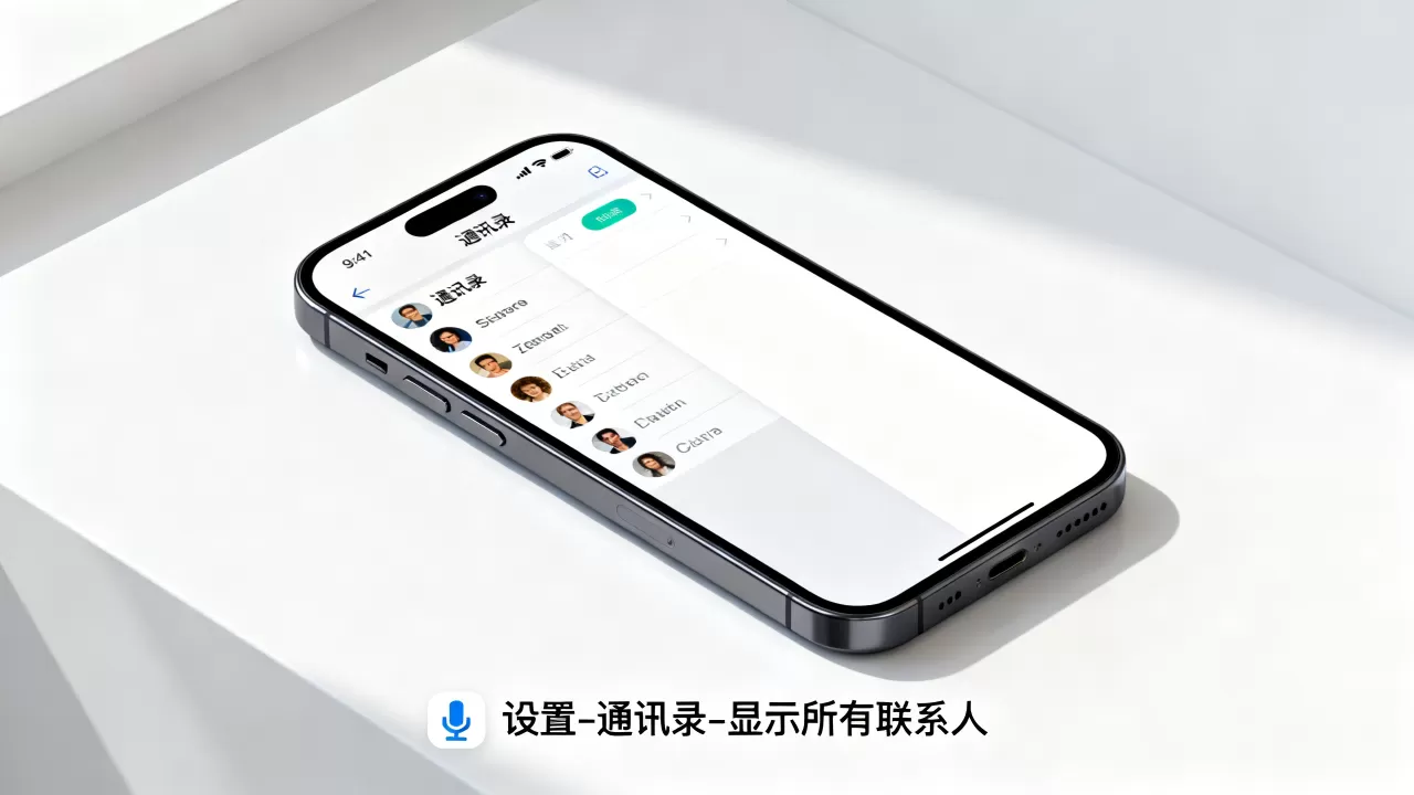 iphone显示通讯录联系人，iphone通讯录联系人不显示怎么办