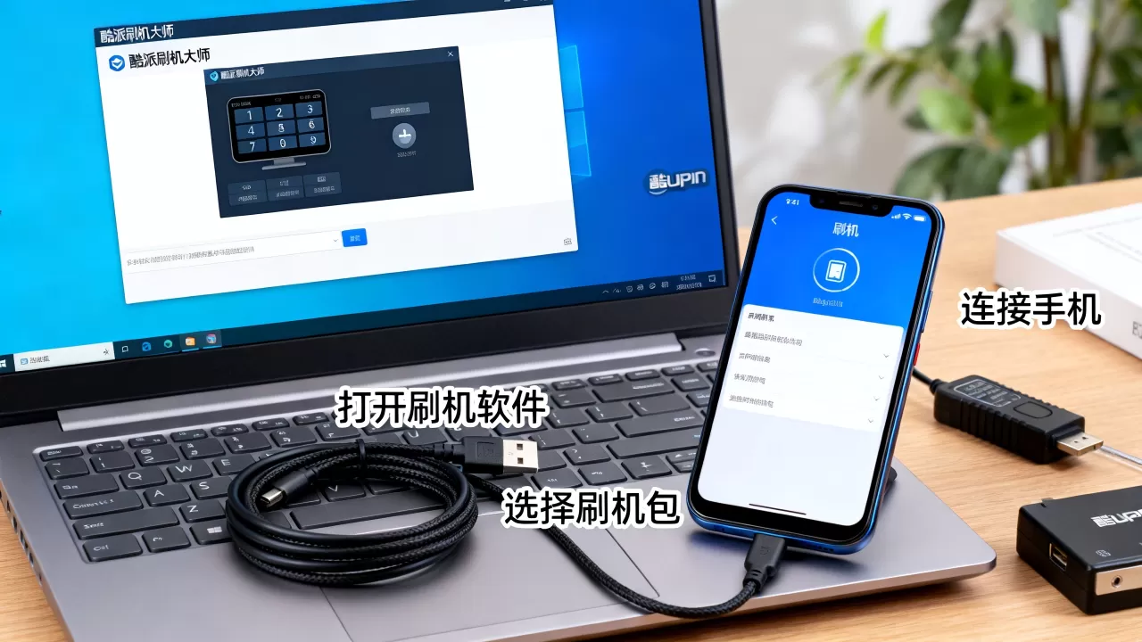 酷派刷机大师刷机教程，酷派手机怎么刷机？