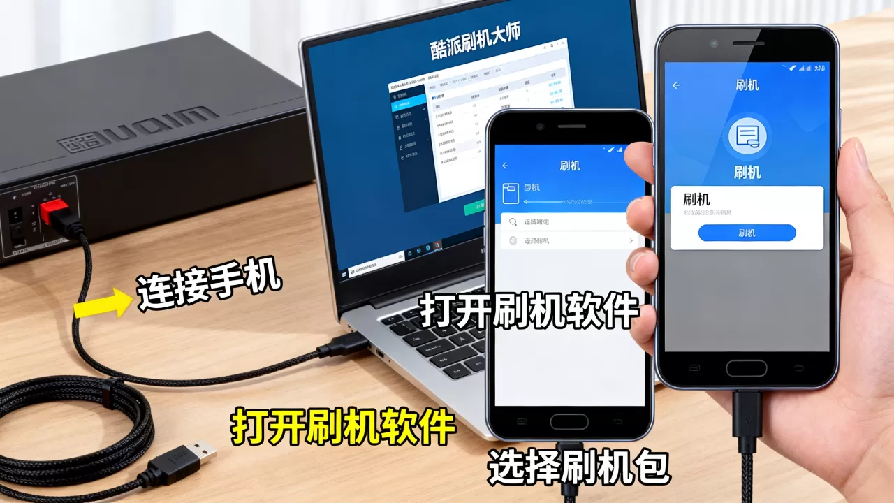 酷派刷机大师刷机教程，酷派手机怎么刷机？