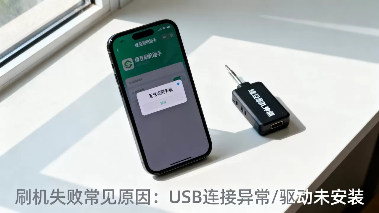 绿豆刷机神器刷机失败怎么办?绿豆刷机助手无法识别手机 绿豆刷机神器刷机失败怎么办?绿豆刷机助手无法识别手机