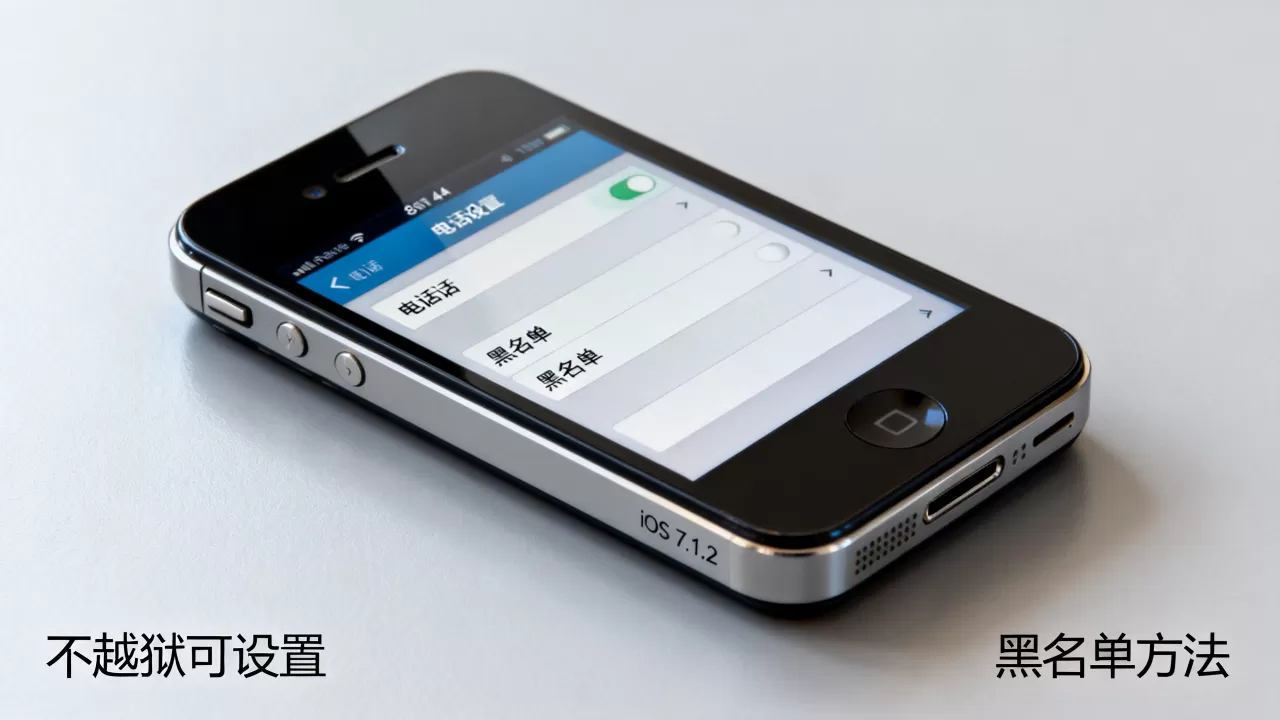 iphone4不越狱能拉黑吗，iphone4黑名单设置方法