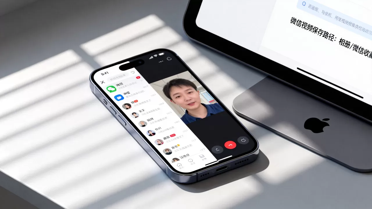 iphone微信视频保存在哪里，微信视频通话记录保存位置