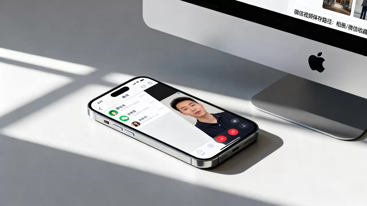 iphone微信视频保存在哪里，微信视频通话记录保存位置