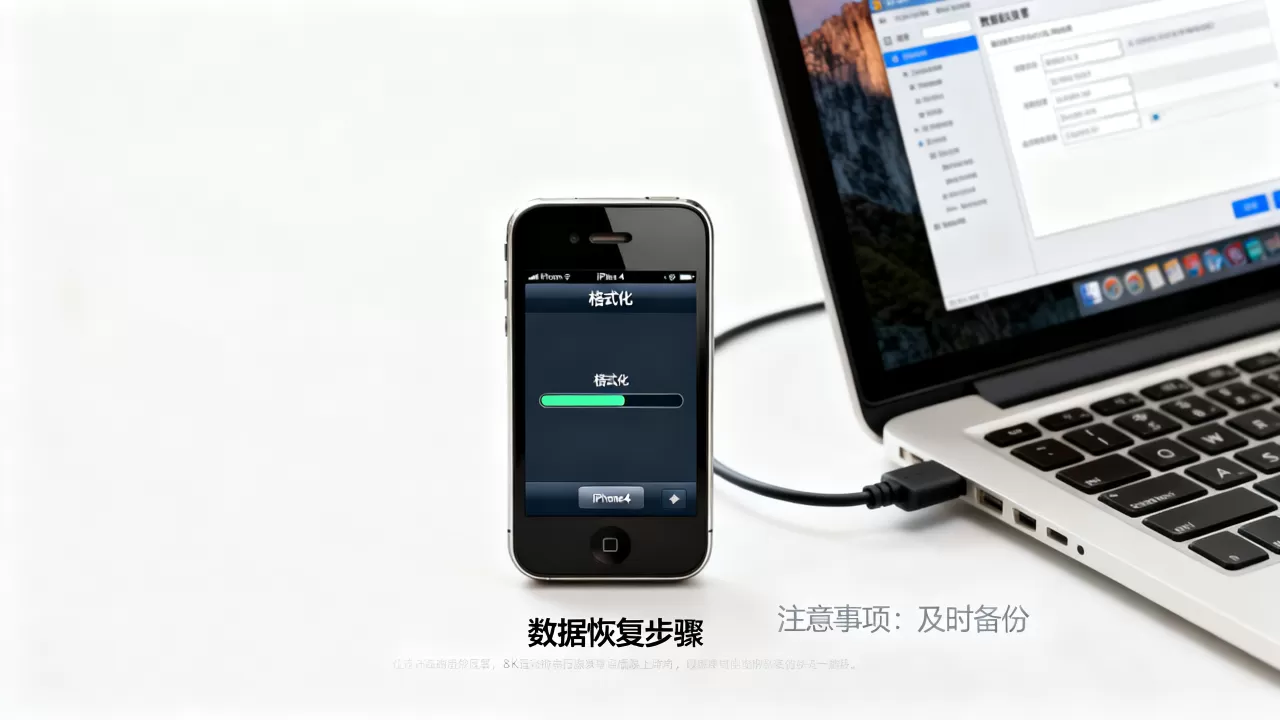 iphone4格式化后数据能恢复吗，iphone4格式化