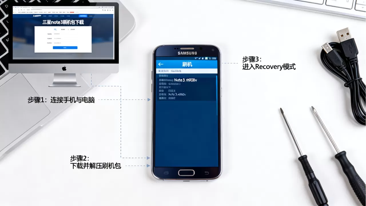 三星note3 n9008v刷机教程，三星note3刷机包下载