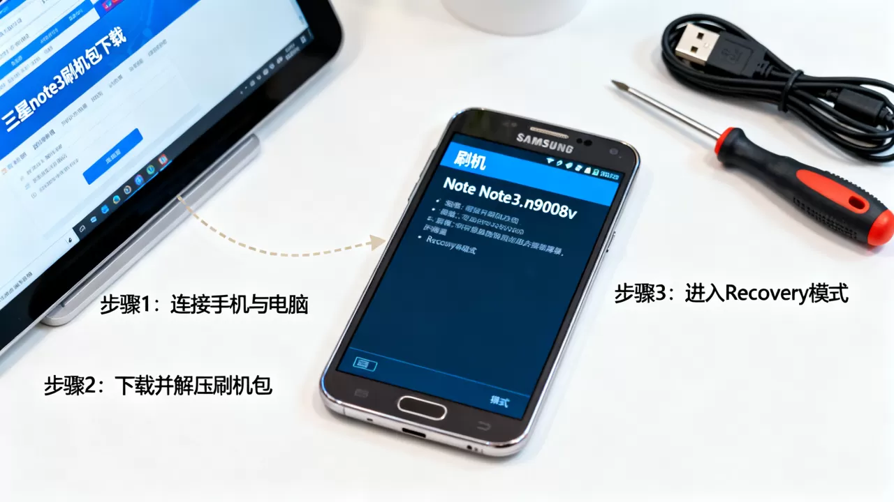 三星note3 n9008v刷机教程，三星note3刷机包下载