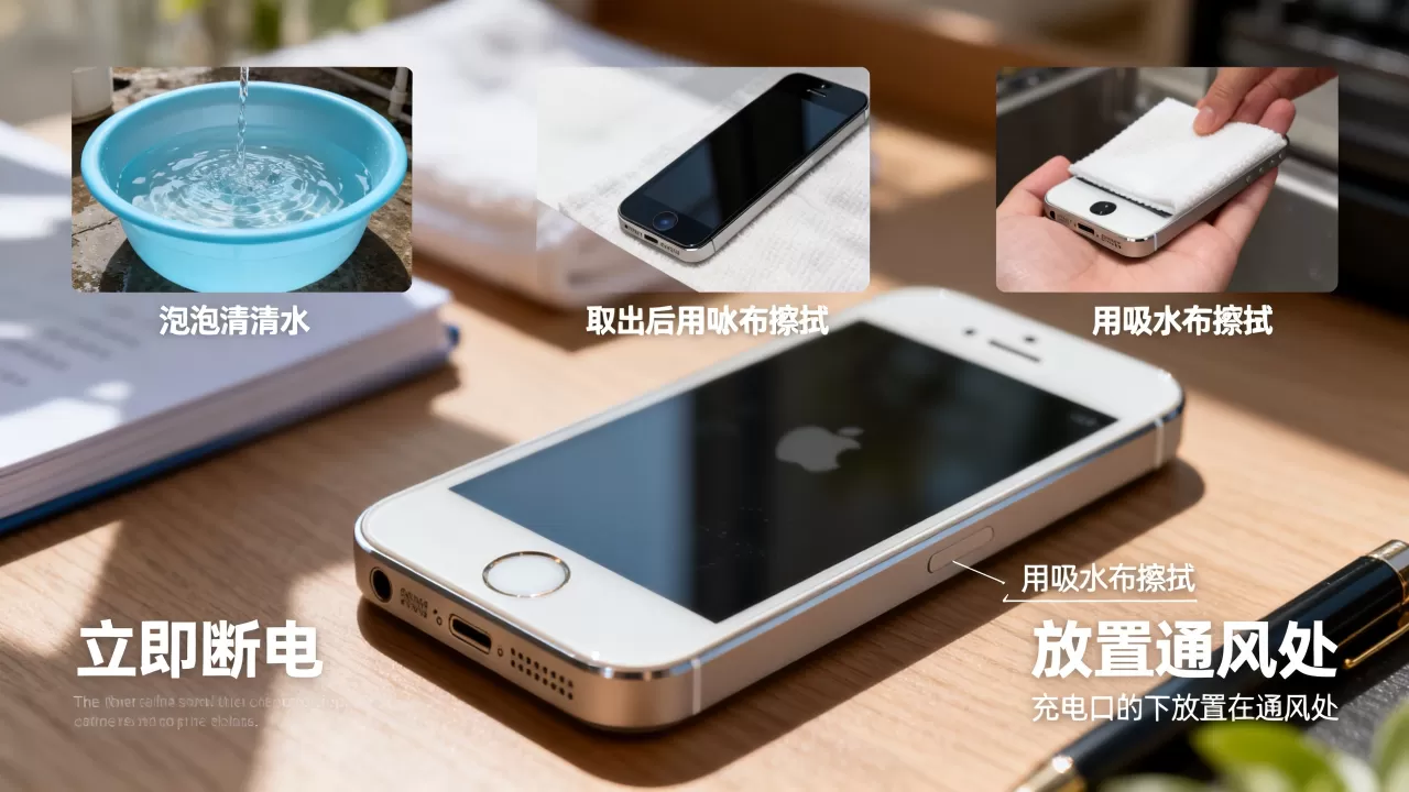 iphone5进水了怎么办，iphone5进水后怎么处理
