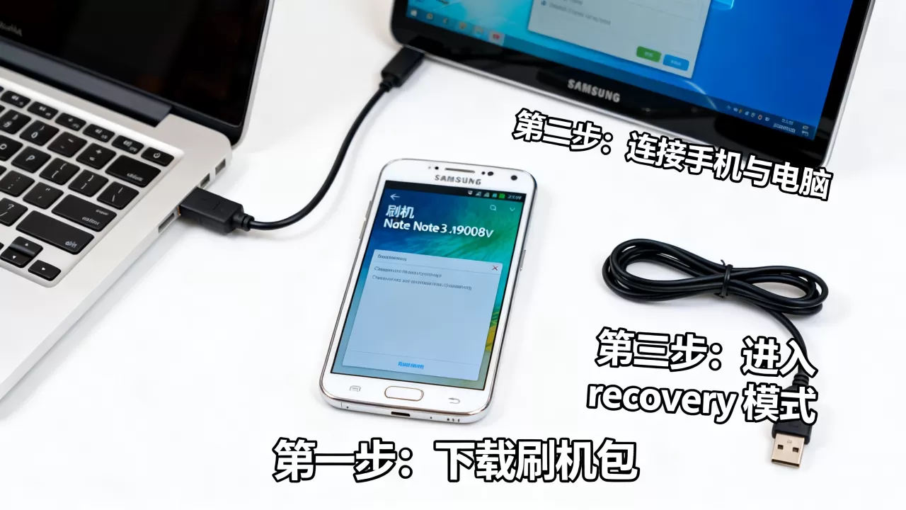 三星note3 n9008v刷机教程，三星note3刷机包