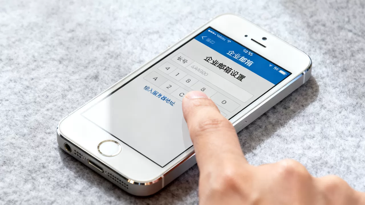 iphone5s怎么设置企业邮箱，iPhone5s配置企业邮箱教程