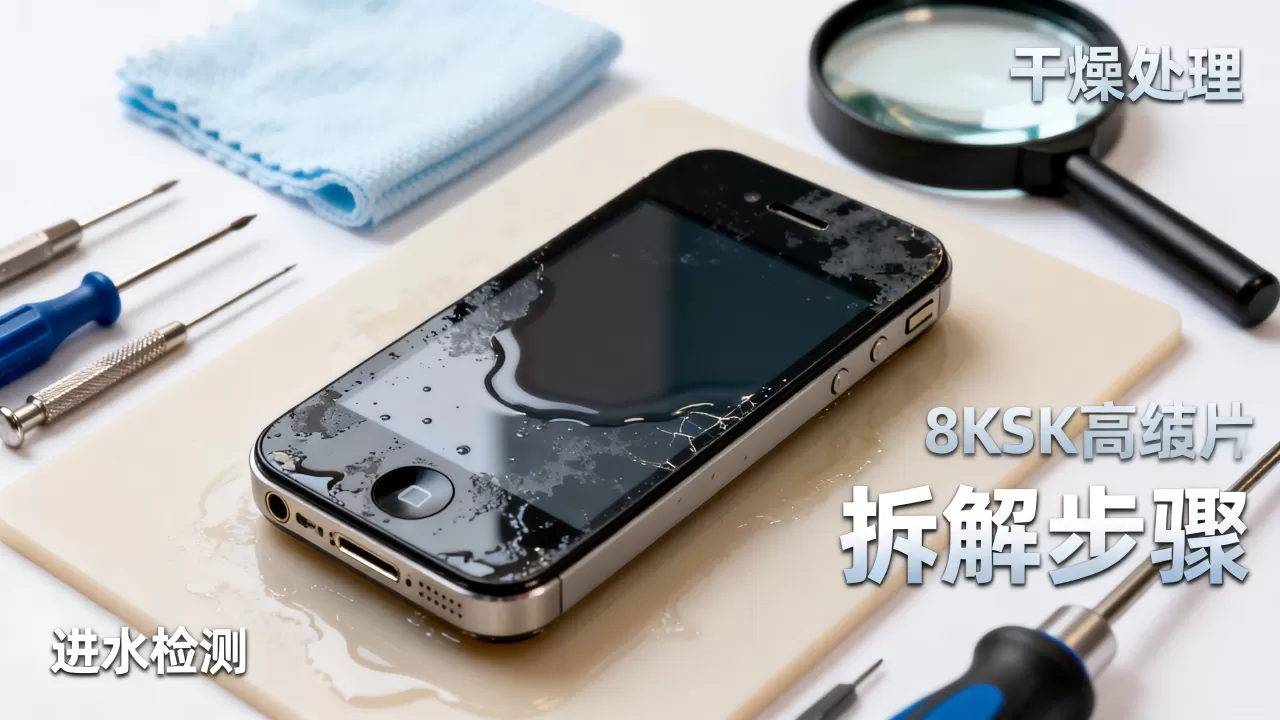 iphone4进水了开不了机怎么办，iPhone进水不开机维修