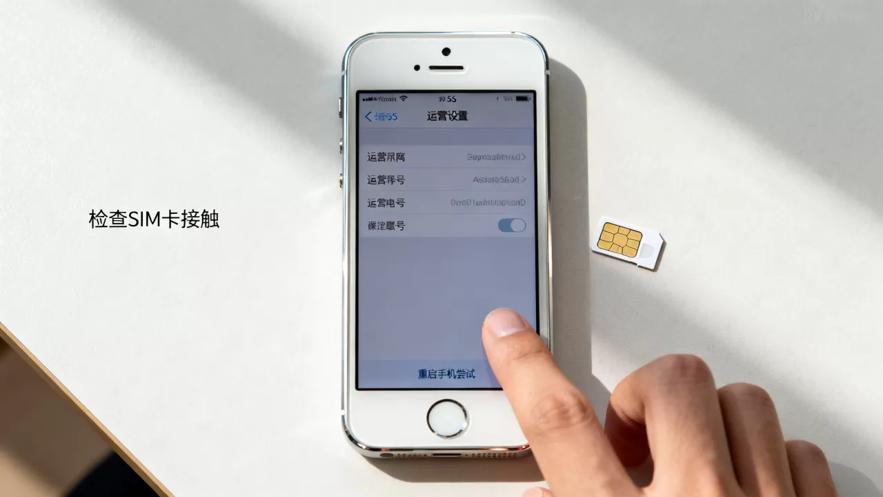 iphone5s运营商升级，iphone5s升级运营商后没信号怎么办