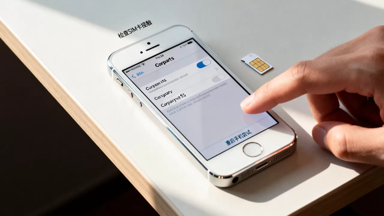 iphone5s运营商升级，iphone5s升级运营商后没信号怎么办