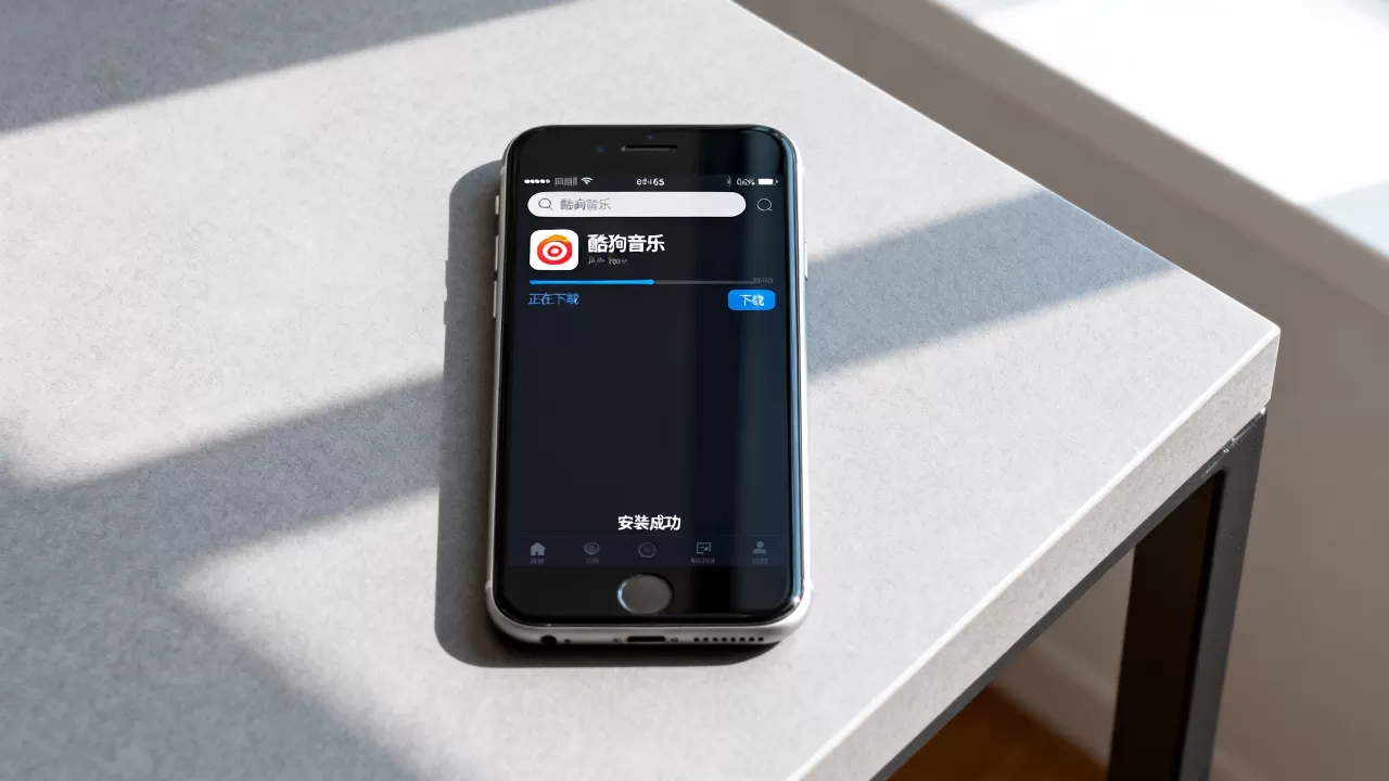 iphone6s的酷狗音乐怎么下载，iphone6s酷狗音乐安装