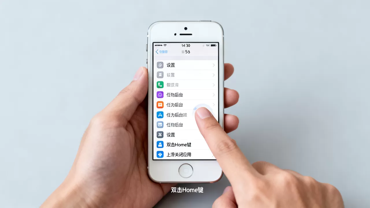 iphone5s关闭后台程序，iphone5s怎么彻底关闭后台