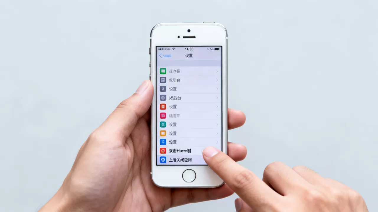 iphone5s关闭后台程序，iphone5s怎么彻底关闭后台