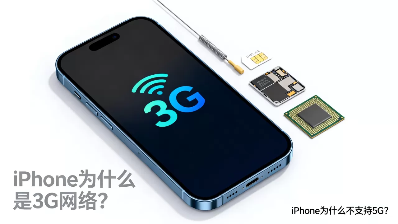 iphone为什么是3g网络，iphone为什么不支持5g