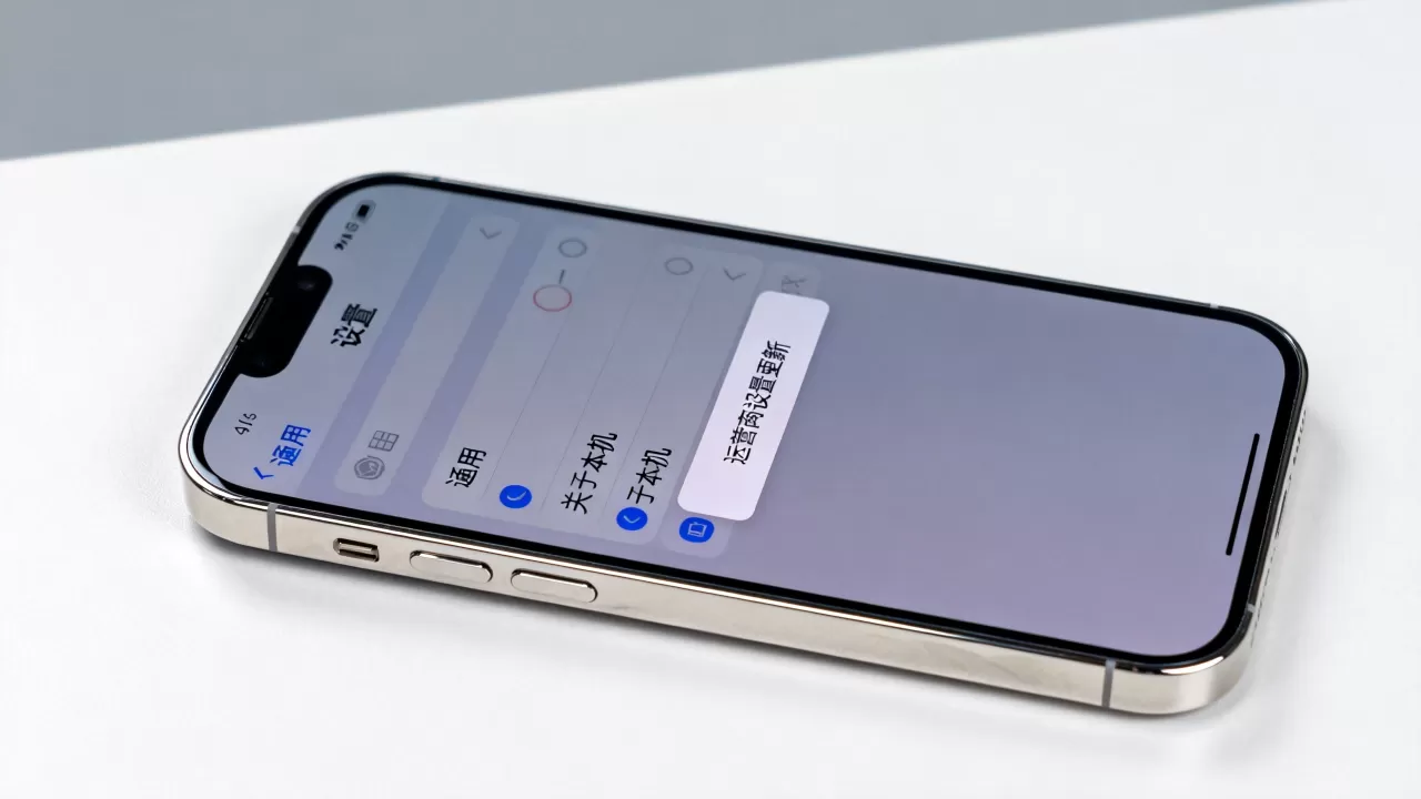 iphone如何更新运营商设置，iphone更新运营商设置