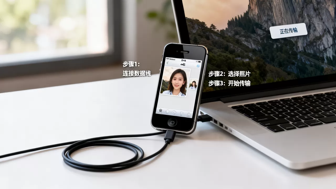 iphone4s传照片到电脑，iphone4s照片怎么传到电脑