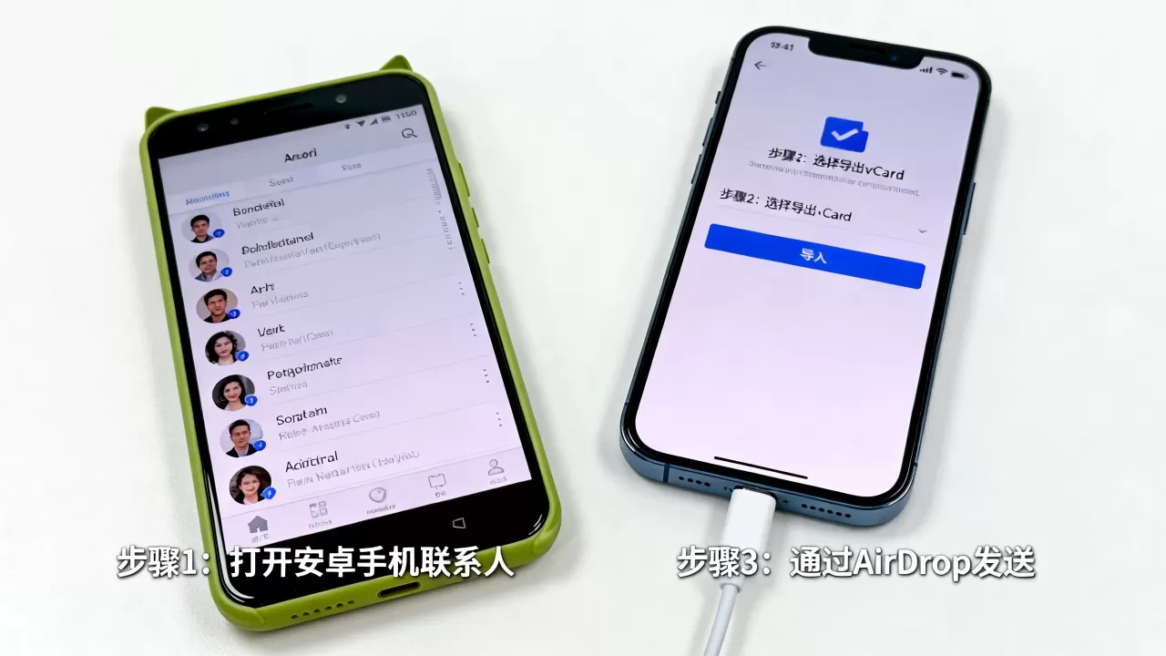 安卓联系人怎么导入iPhone,安卓手机通讯录转移到苹果 安卓联系人怎么导入iPhone,安卓手机通讯录转移到苹果