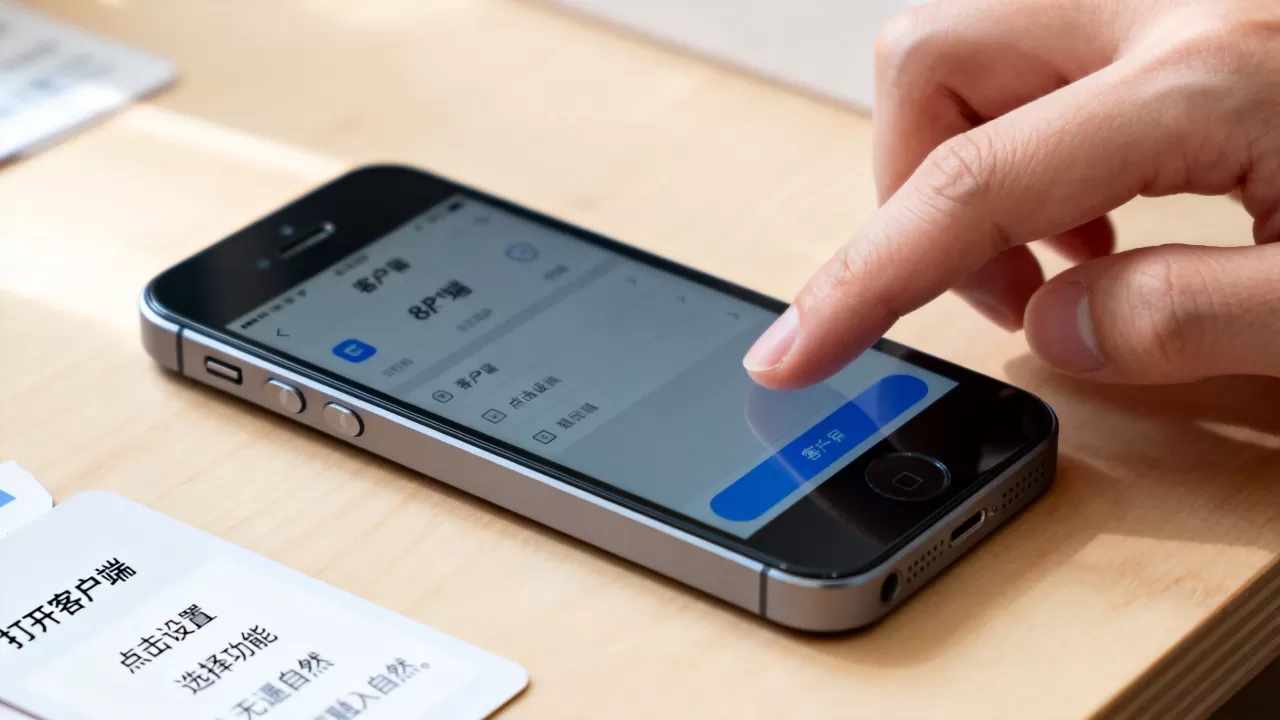 iPhone5s客户端怎么用，iPhone5s客户端