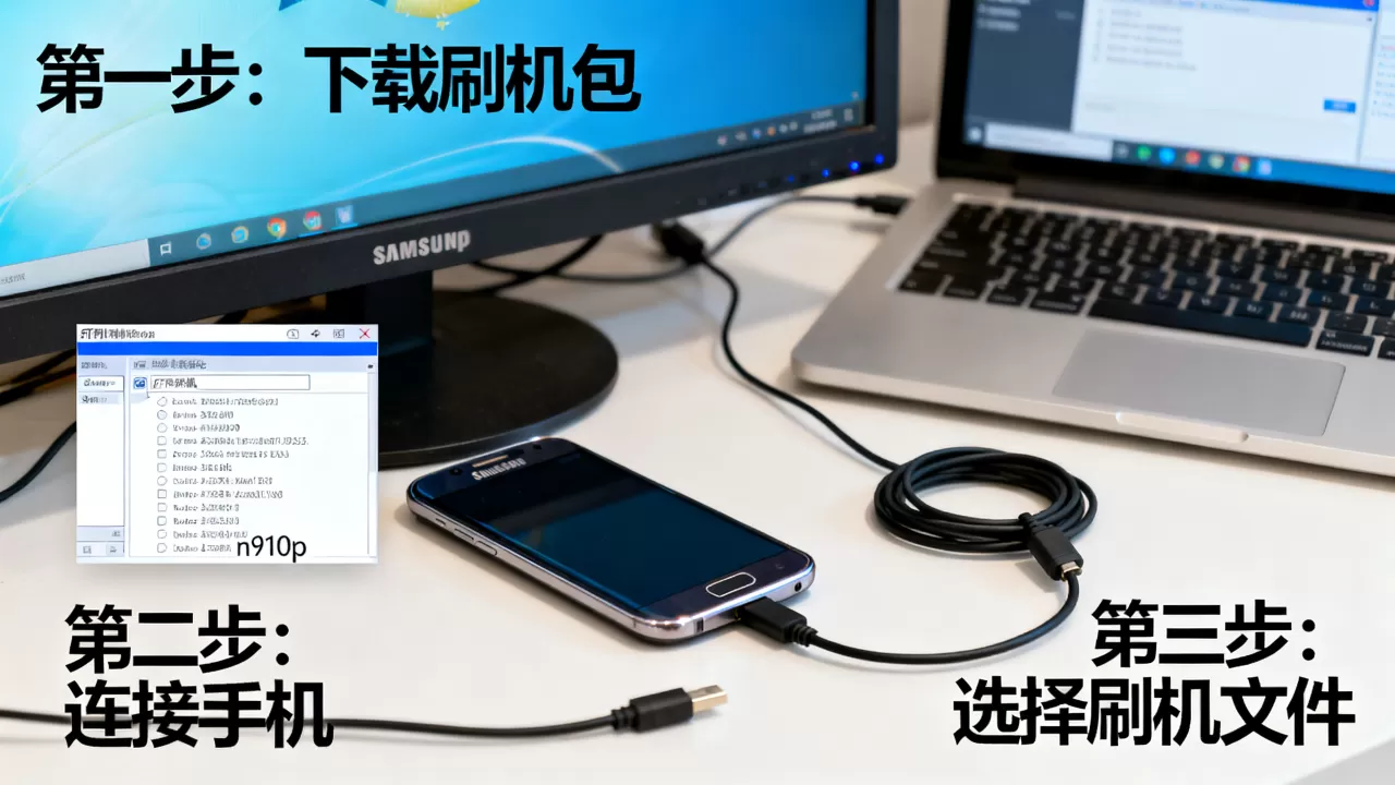 三星n910p刷机包教程，三星n910p怎么刷机