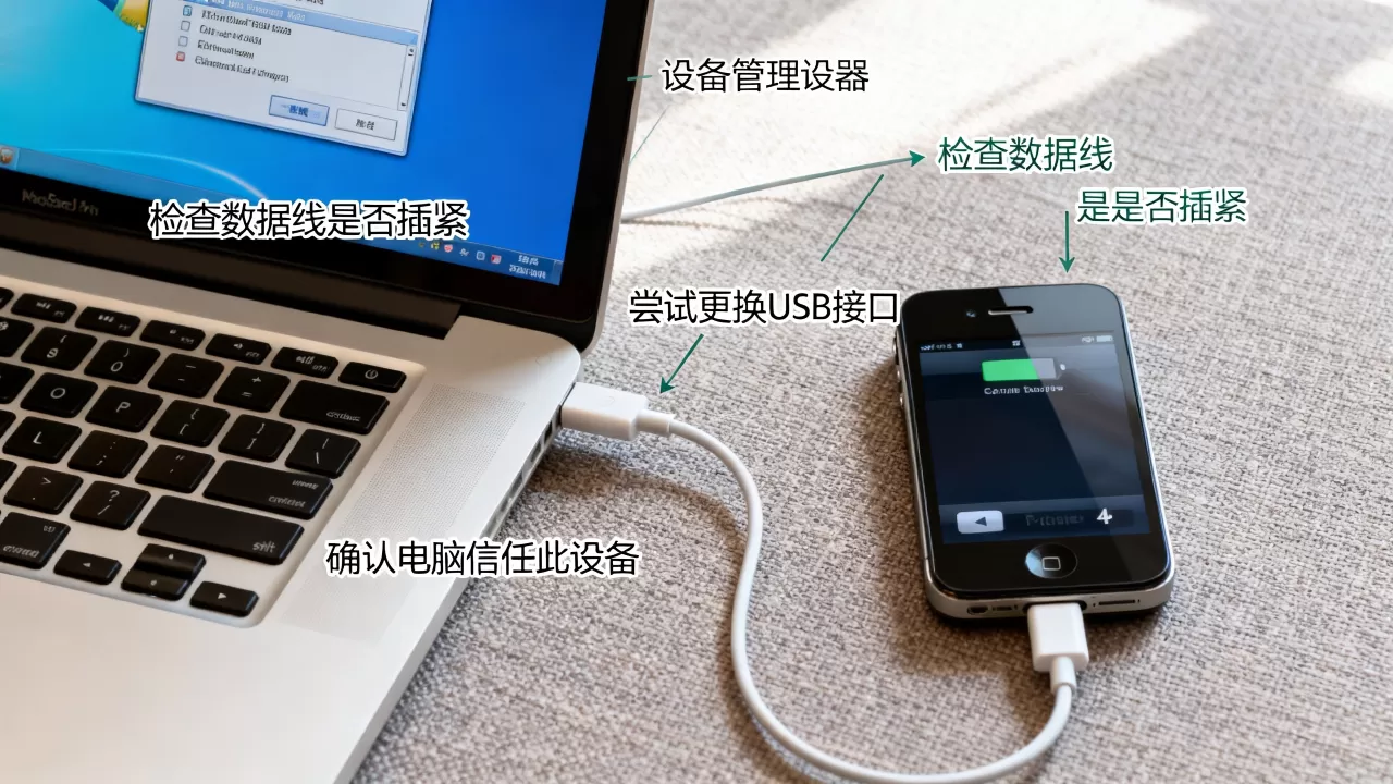 iphone4s连接电脑软件,iphone4s连接电脑后没反应怎么办 iphone4s连接电脑软件,iphone4s连接电脑后没反应怎么办