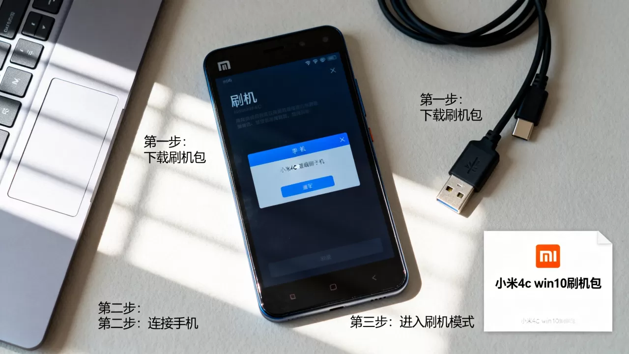 小米4c怎么刷win10，小米4c win10刷机包