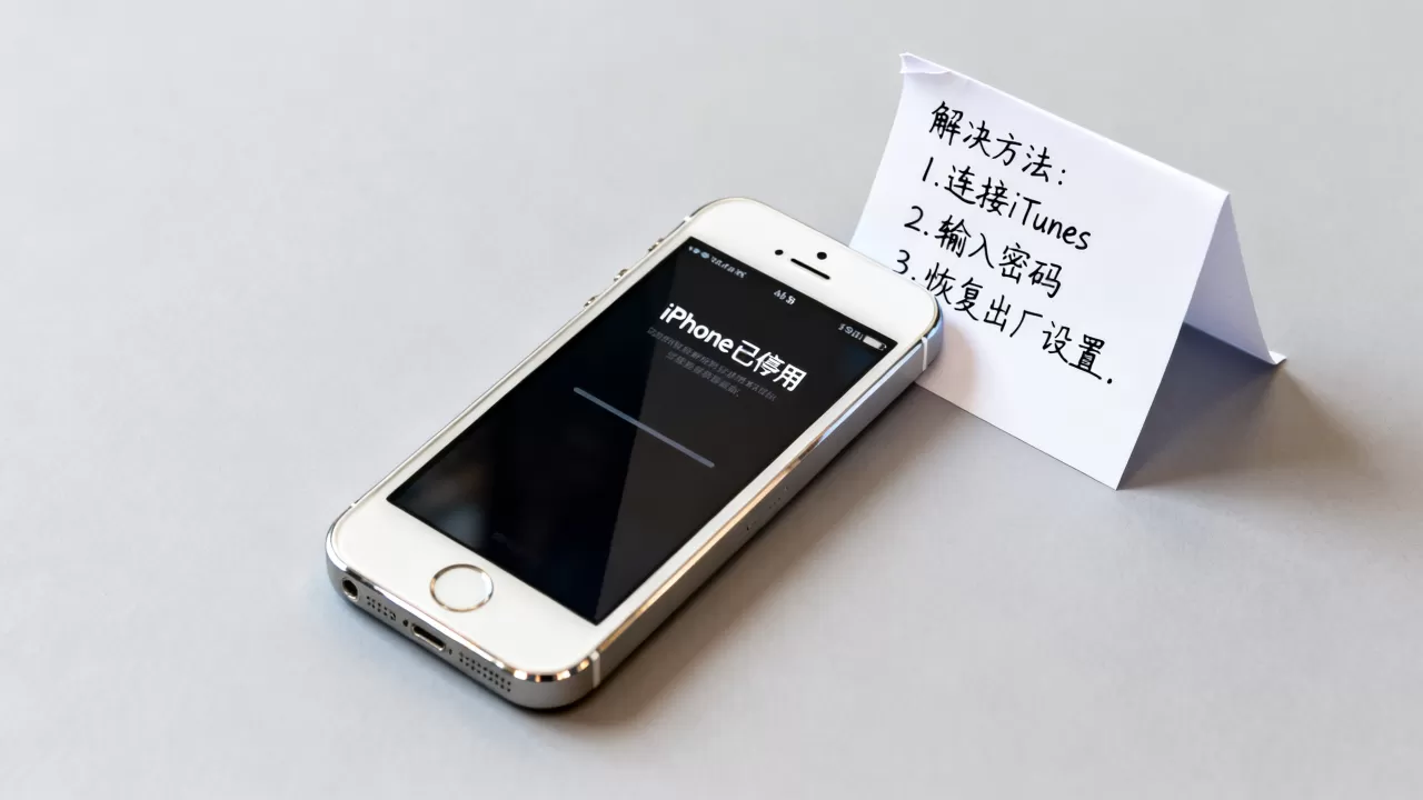 iphone5s停用怎么办,iphone5s停用解决方法 iphone5s停用怎么办,iphone5s停用解决方法
