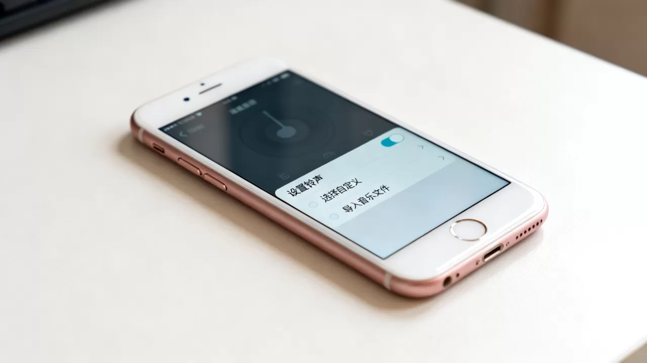 iphone6s手机铃声怎么设置，iphone6s自定义铃声教程