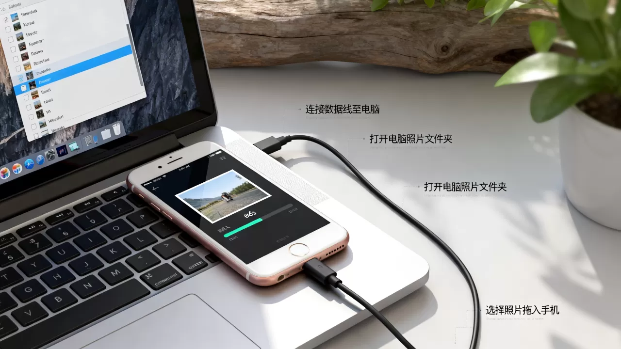 如何把照片导入iphone6s，iPhone6s导入照片方法