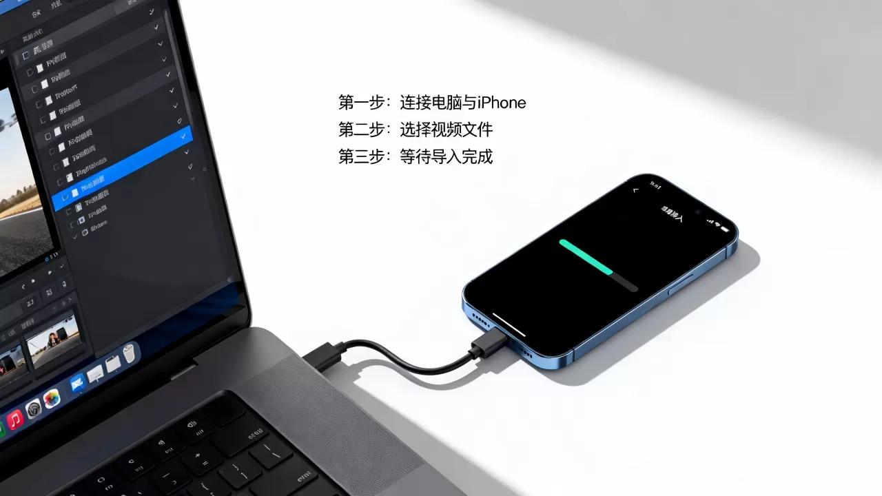 怎么从电脑传视频到iphone，iphone导入视频方法