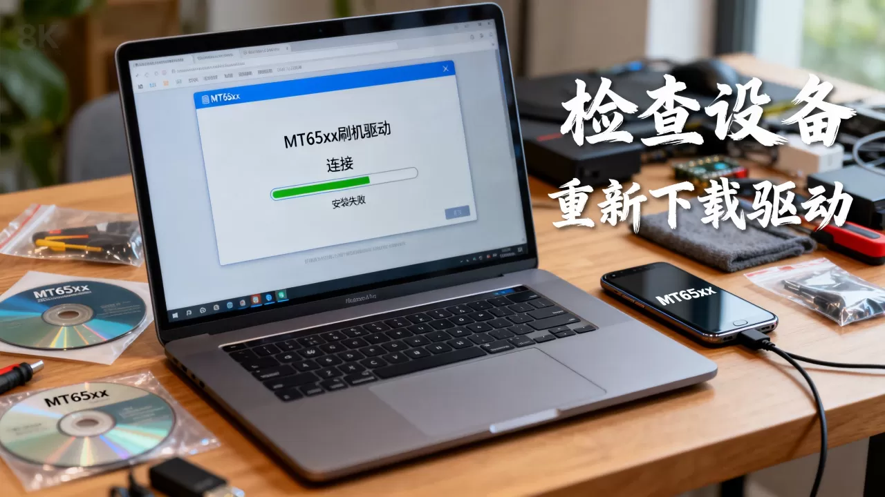 MT65xx刷机驱动自动安装失败怎么办，MT65xx刷机驱动
