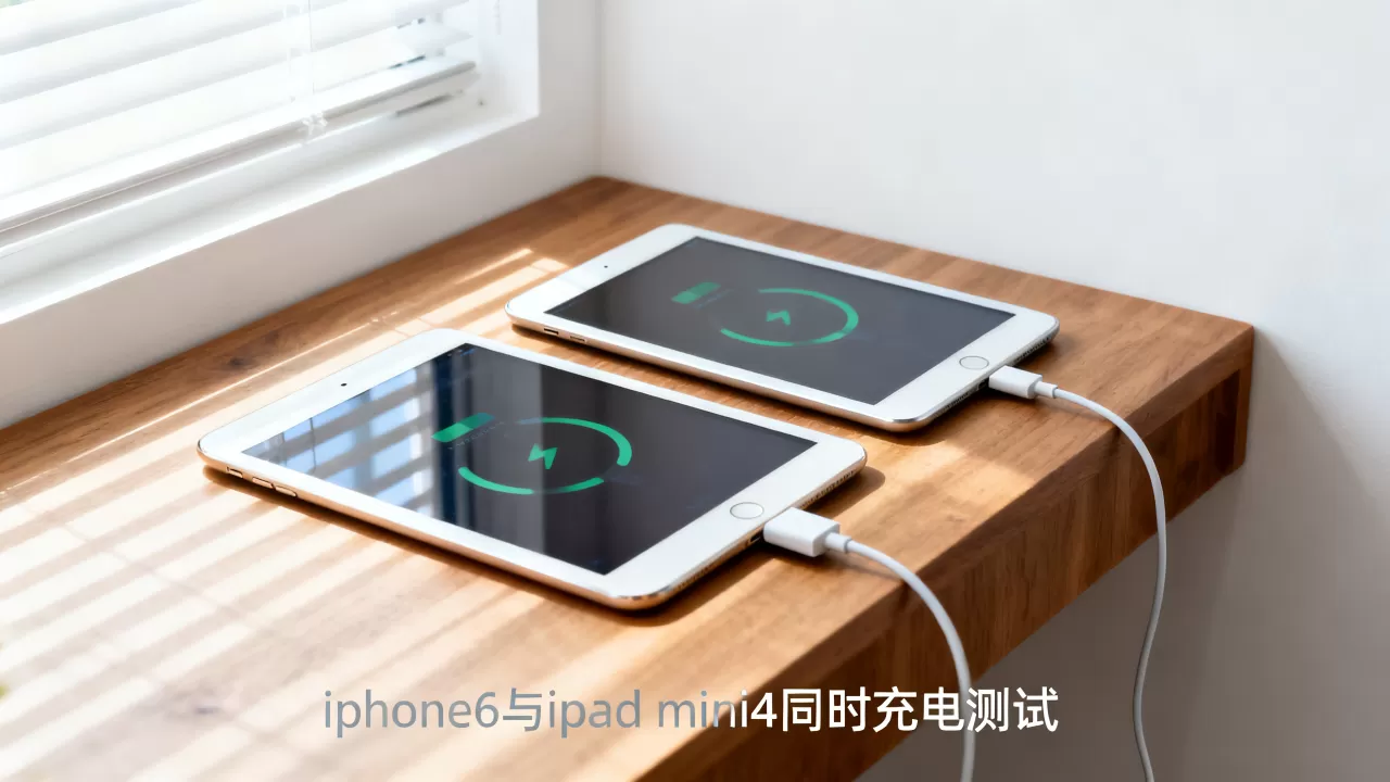iphone6和ipad mini4能一起充电吗，iphone6 ipadmini4
