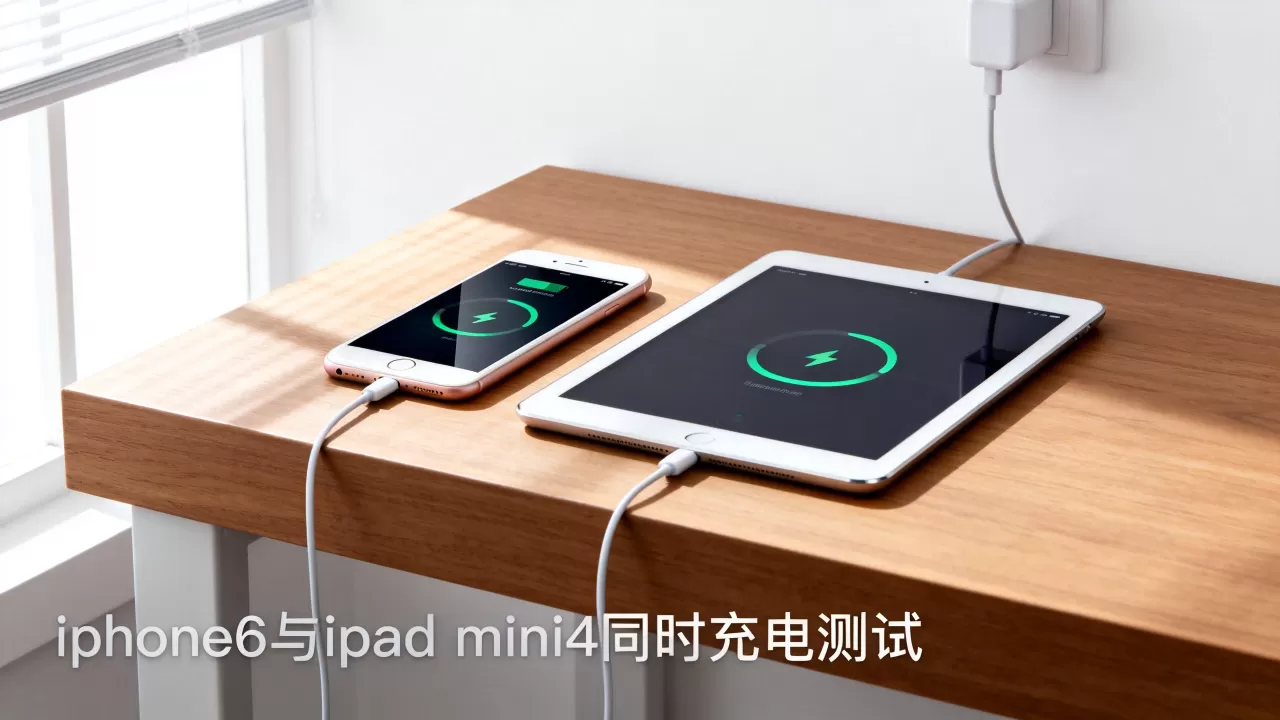 iphone6和ipad mini4能一起充电吗，iphone6 ipadmini4