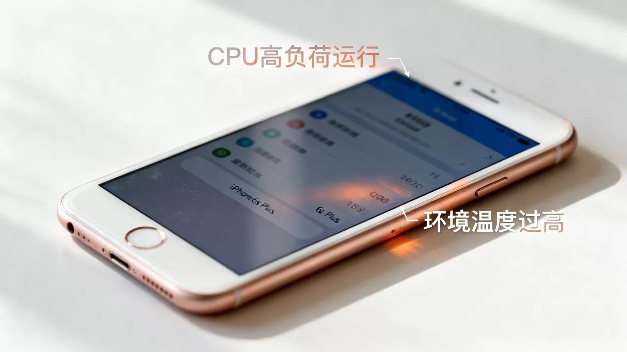 iphone6s plus 发烫怎么回事，iphone6s plus 发烫