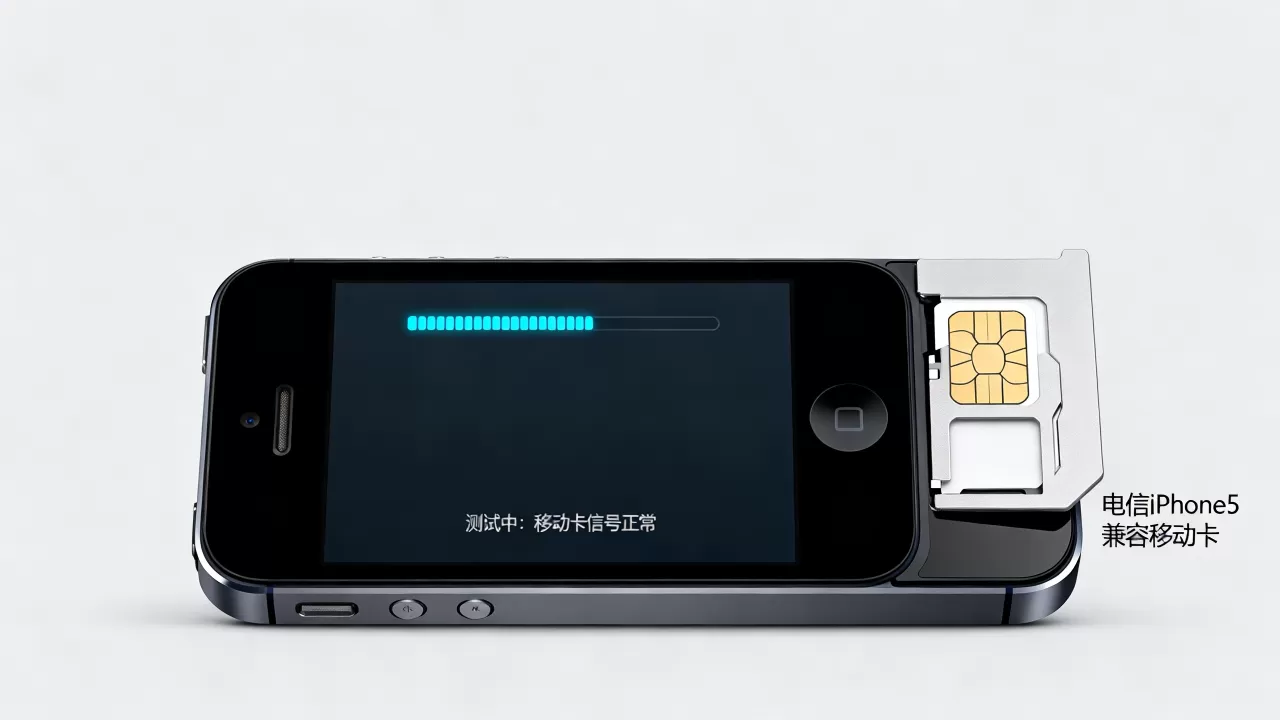 电信iphone5能用移动卡吗，电信iphone5兼容移动卡
