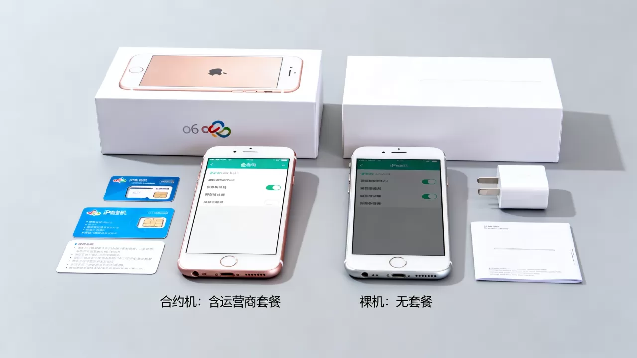 iPhone6合约机和裸机有什么区别，iPhone6合约机和裸机