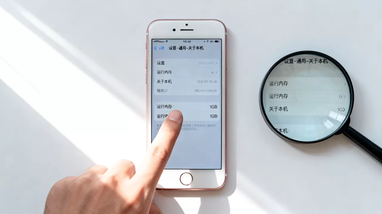 怎么看iphone6 内存，iphone6运行内存多大