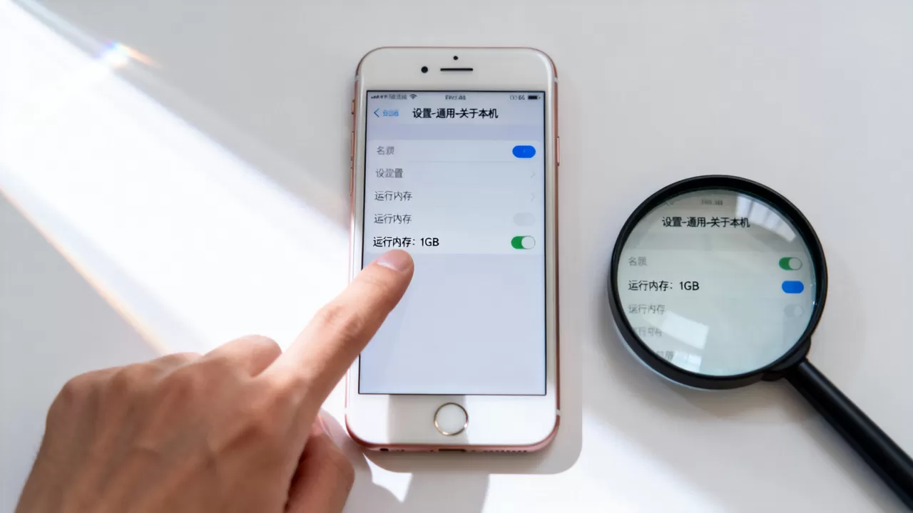 怎么看iphone6 内存，iphone6运行内存多大
