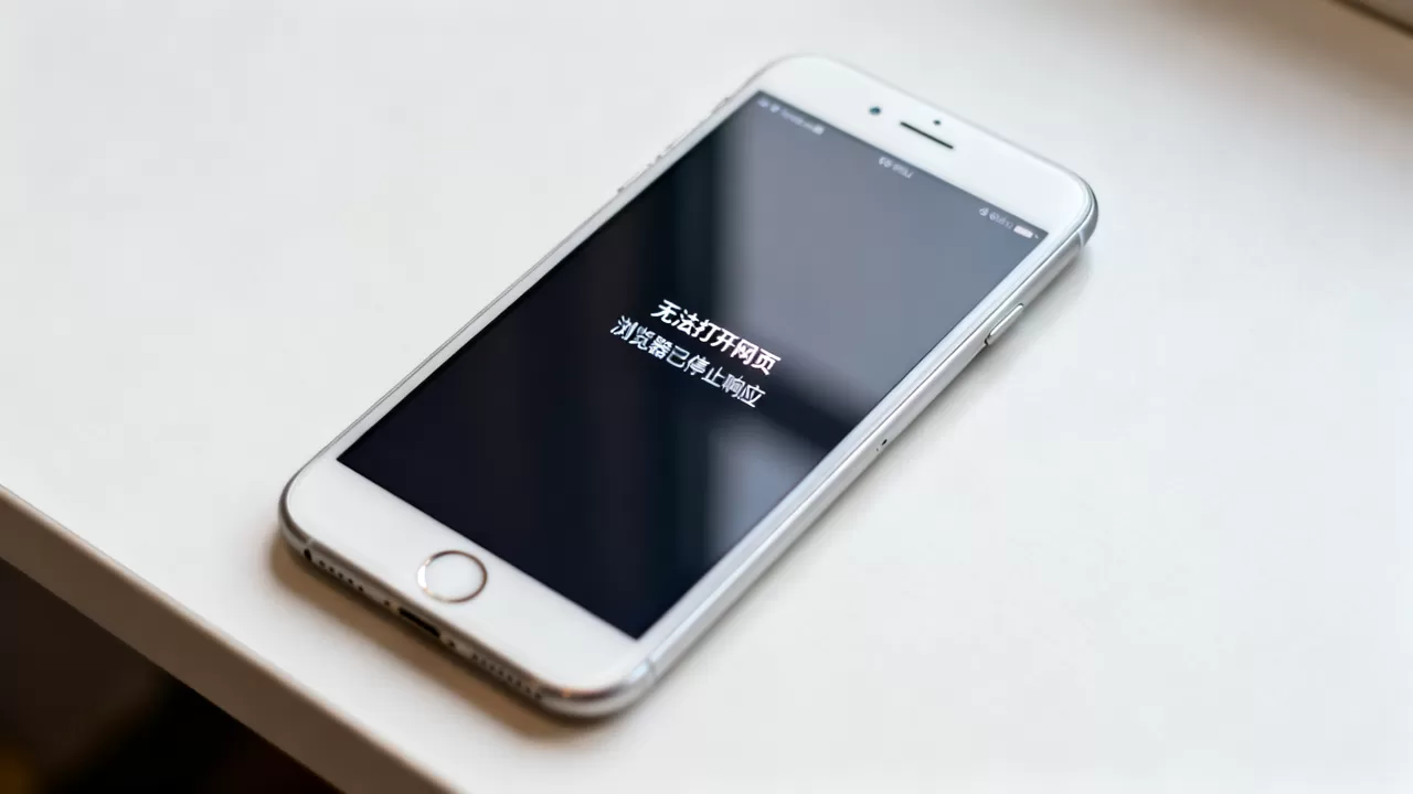 iphone6plus浏览器打不开，iphone6plus浏览器闪退