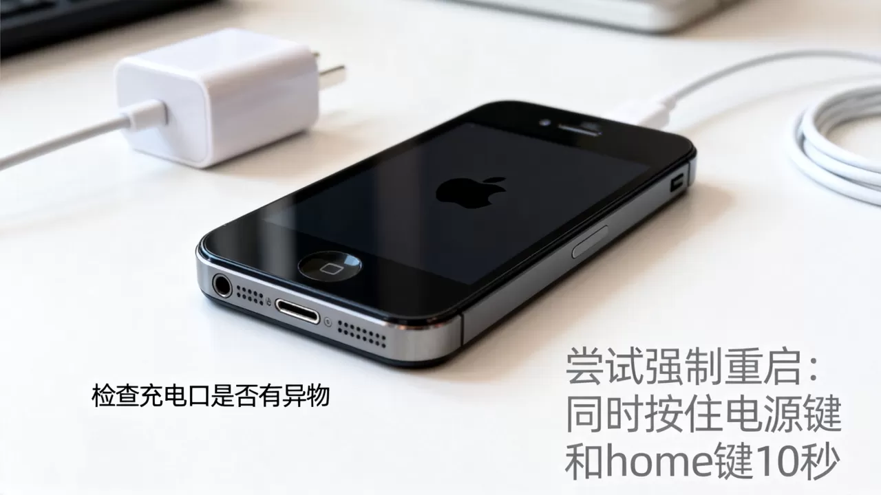 iphone5开机是黑苹果，iphone5开机黑屏怎么解决