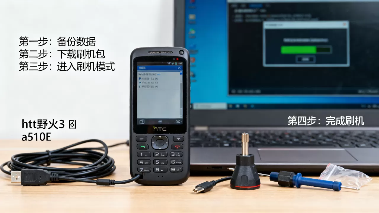 htc野火s a510e刷机教程，htc野火s a510e怎么刷机