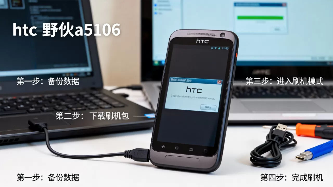 htc野火s a510e刷机教程，htc野火s a510e怎么刷机